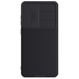 „Nillkin CamShield Pro“ dėklas, skirtas „Samsung S25+“ su kameros dangteliu – juodas