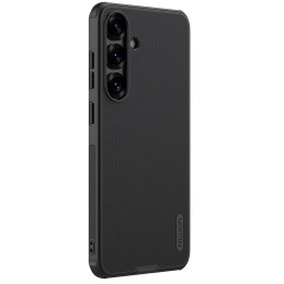 „Nillkin Super Frosted Shield Pro“ magnetinis dėklas, skirtas „Samsung S25+“ su „MagSafe“ funkcija – juodas