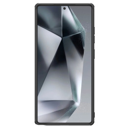 „Nillkin Super Frosted Shield Pro“ magnetinis dėklas, skirtas „Samsung S25 Ultra“ su „MagSafe“ funkcija – juodas