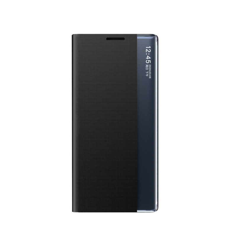 Naujas miego dėklas su stovo funkcija, skirtas „Samsung Galaxy A36“ – juodas