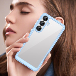 „Outer Space“ dėklas, skirtas „Samsung Galaxy A36“ su lanksčiu rėmeliu – mėlynas