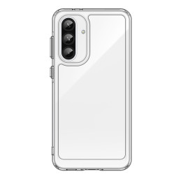 „Outer Space“ dėklas, skirtas „Samsung Galaxy A36“ su lanksčiu rėmeliu – skaidrus