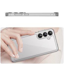 „Outer Space“ dėklas, skirtas „Samsung Galaxy A36“ su lanksčiu rėmeliu – skaidrus