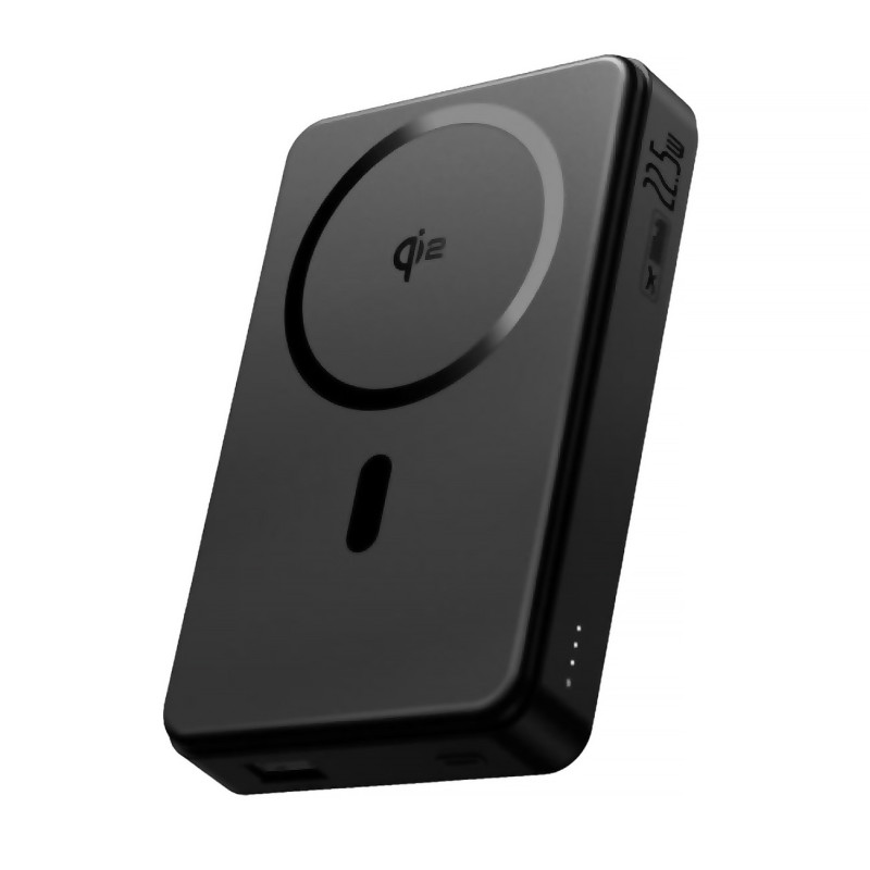 „Baseus Airpow II“ 10000mAh Qi2 išorinė baterija su „MagSafe 22.5W“ ir „Baseus Simple Series“ USB-C laidu - USB-C 20V/ 3...