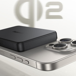 „Baseus Airpow II“ 10000mAh Qi2 išorinė baterija su „MagSafe 22.5W“ ir „Baseus Simple Series“ USB-C laidu - USB-C 20V/ 3...