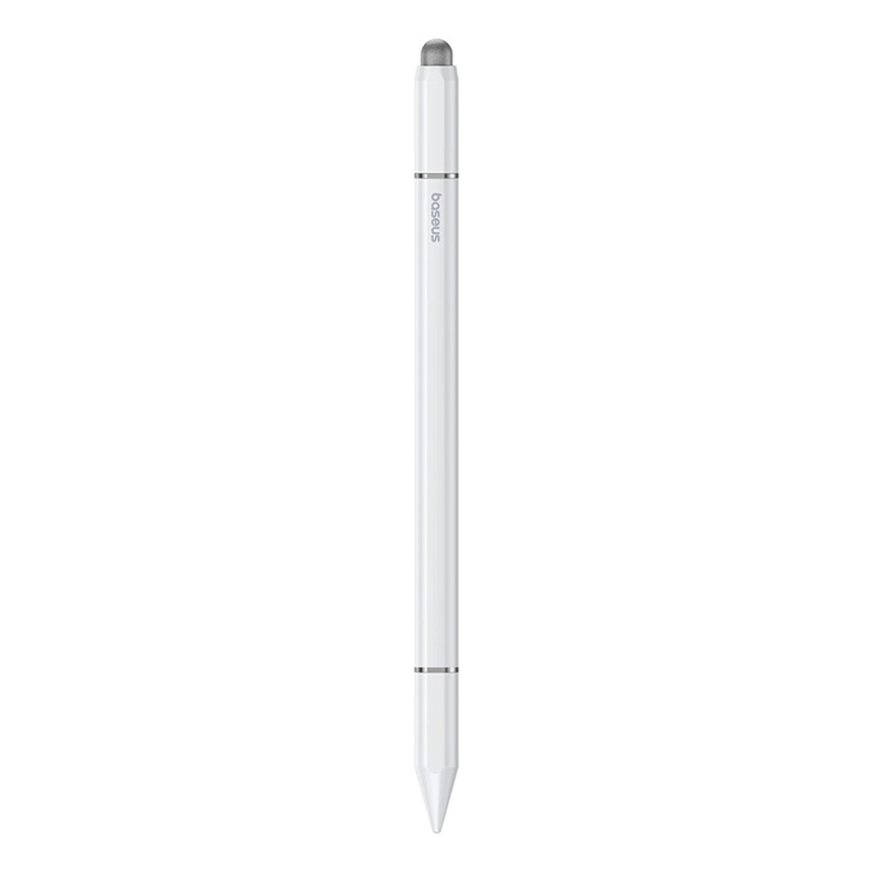 „Baseus Smooth Writing III 3in1“ pasyvus rašiklis – magnetinė versija – baltas