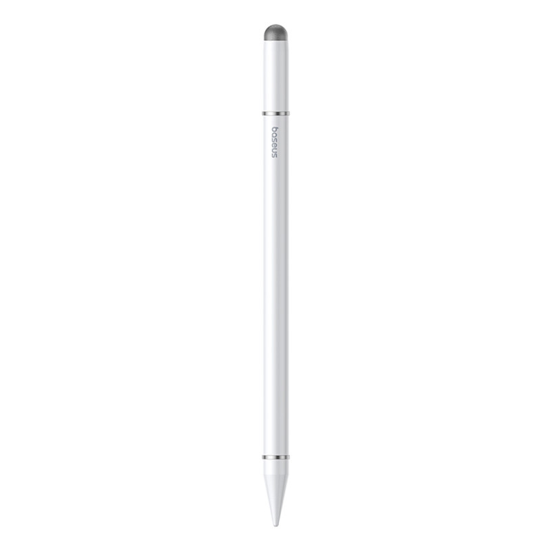 „Baseus Smooth Writing III 3in1“ pasyvus rašiklis – nemagnetinė versija – baltas