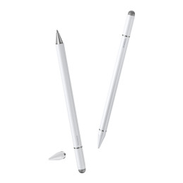 „Baseus Smooth Writing III 3in1“ pasyvus rašiklis – nemagnetinė versija – baltas