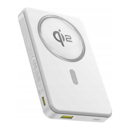 „Baseus Airpow II“ 10000mAh Qi2 išorinė baterija su „MagSafe 22.5W“ ir „Baseus Simple Series“ USB-C laidu - USB-C 20V/ 3...