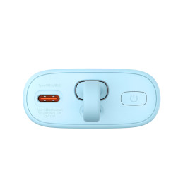 „Baseus Popsicle“ 5200mAh 20W išorinė baterija su įmontuotu „Lightning“ laidu (+ baltu „Baseus Simple USB-C“ - USB-C 60W...