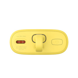 „Baseus Popsicle“ 5200mAh 20W išorinė baterija su įmontuotu „Lightning“ laidu (+ baltu „Baseus Simple USB-C“ - USB-C 60W...