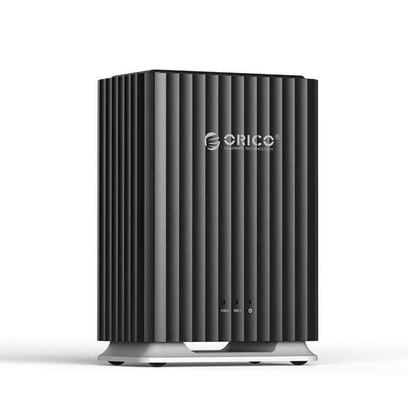 „Orico 9728C3 Dual-Big DAS“ sprendimas, skirtas 2 x 2,5 colio HDD/ SSD / 3,5 colio HDD – juodas
