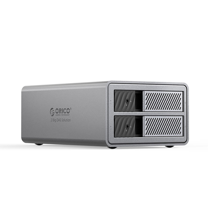 „Orico 9828RU3 2 Big DAS Solution ProRAID“ diskų masyvas, skirtas 2 2,5 colio / 3,5 colio SATA HDD / SSD diskams su RAID...