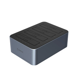 „Orico 6646C3-C“ 4 diskų prijungimo stotelė su neprisijungusio klonavimo funkcija, 2,5 colio / 3,5 colio SATA HDD / SSD ...