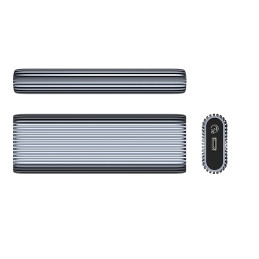 „Orico AM2C3-G2 M.2 NVME USB-C 3.2“ diskų dėklas – pilkas