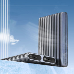 „Orico AM2C3-2SN“ dviejų diskų dėklas dviem M.2 SATA+NVME USB-C 3.2 6Gb/ s / 10Gb/ s diskams – pilkas
