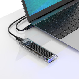„Orico TCM2-C3“ M.2 NVME į USB-C 10Gb/ s diskas – juodas