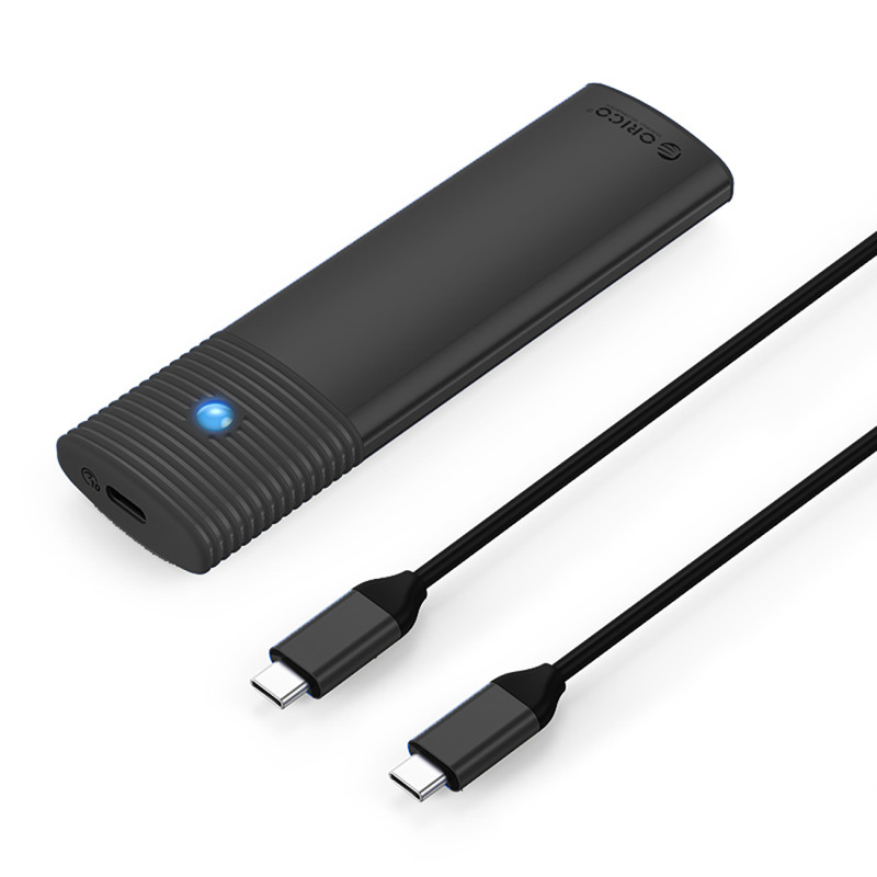 „Orico PWM2-G2“ M.2 NVME USB-C 10Gb/ s diskas – juodas