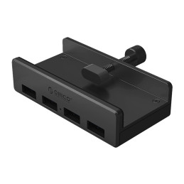 „Orico MH4PU“ šakotuvas, montuojamas prie spaustuko, 4x USB-A 3.0, juodas