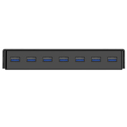 „Orico H7928-U3-V1“ šakotuvas, 7x USB-A 3.0, juodas