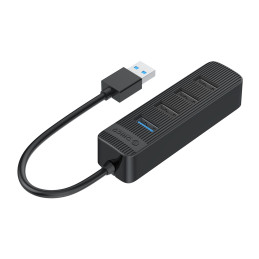 Orico TWU32-4A USB-A 3.1 šakotuvas / 1x USB-A 3.1 + 3x USB-A 2.0 + USB-C 5V/ 3A - juodas