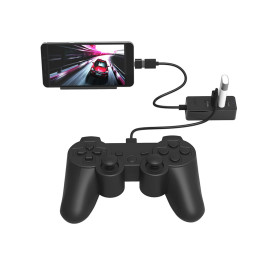 „Orico W5P-U2-100“ šakotuvas, 4x USB-A 2.0 + microUSB 5V, 1m, juodas