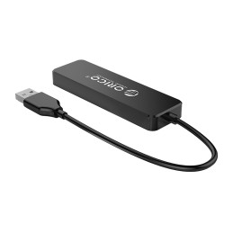 „Orico FL01“ USB-A šakotuvo prijungimo stotelė, 4x USB-A 2.0, juoda