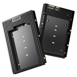 „Orico D2NS-6G“ disko adapteris M.2 NGFF į 3,5 colio – juodas