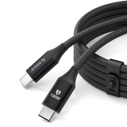 „Orico CDX“ 100 W 5 A maitinimo šaltinis USB-C - USB-C laidas 1 m - juodas
