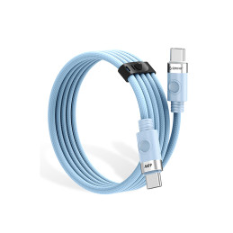 Orico CDX 60W 3A maitinimo šaltinis USB-C - USB-C laidas 1m - mėlynas