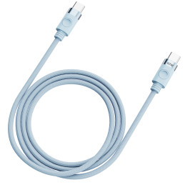 Orico CDX 60W 3A maitinimo šaltinis USB-C - USB-C laidas 1m - mėlynas
