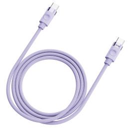 „Orico CDX“ 60 W 3 A maitinimo laidas USB-C - USB-C 1 m laidas - violetinis
