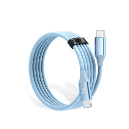 „Orico CDX“ 100 W 5 A maitinimo šaltinis USB-C - USB-C laidas 1 m - mėlynas
