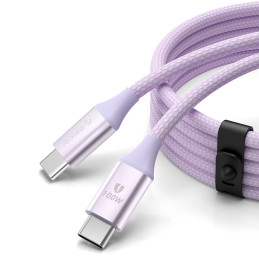 „Orico CDX“ 100 W 5 A maitinimo laidas USB-C - USB-C 1 m laidas - violetinis