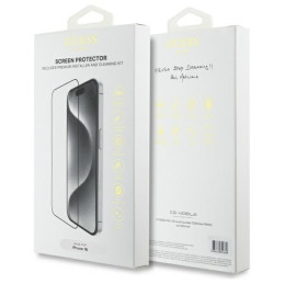 „Guess“ 2.5D grūdinto stiklo ekrano apsauga iPhone 16 telefonui