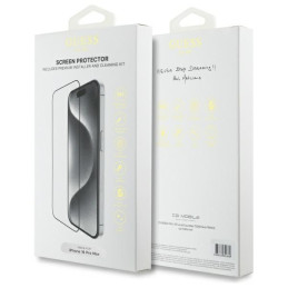„Guess“ 2.5D grūdinto stiklo ekrano apsauga iPhone 16 Pro Max telefonui