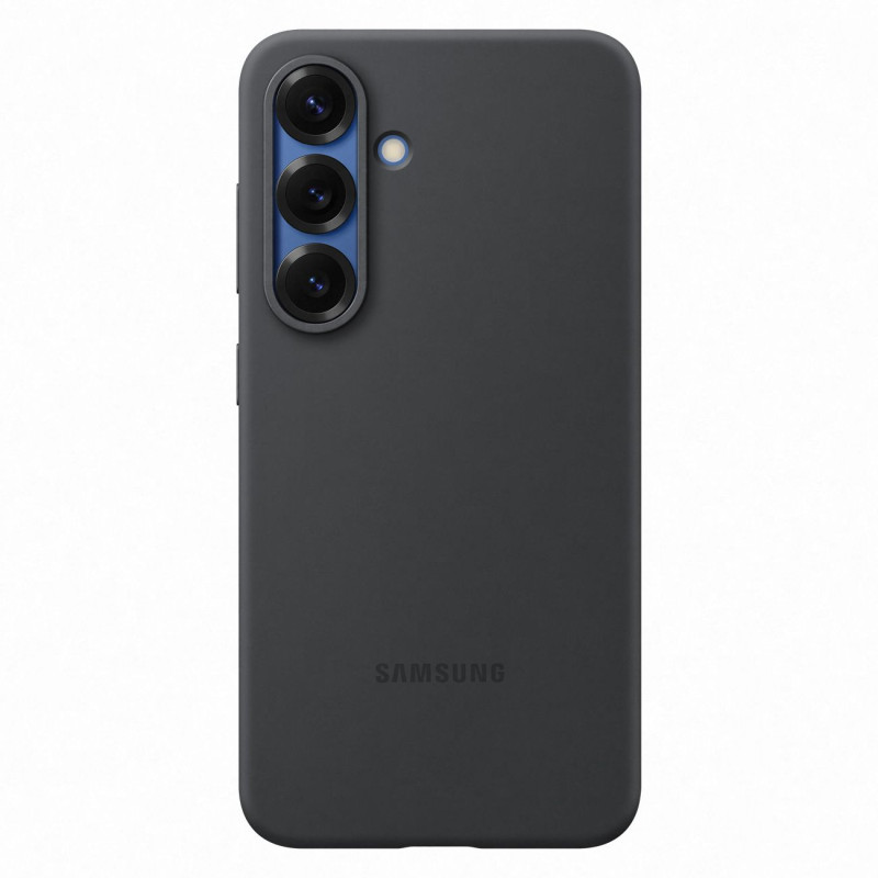 „Samsung“ silikoninis dėklas EF-PS931CBEGWW, skirtas „Samsung Galaxy S25“ - juodas