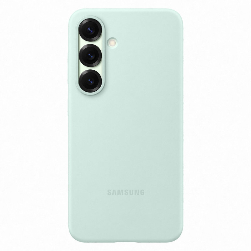Samsung silikoninis dėklas EF-PS931CMEGWW, skirtas Samsung Galaxy S25 - mėtinis