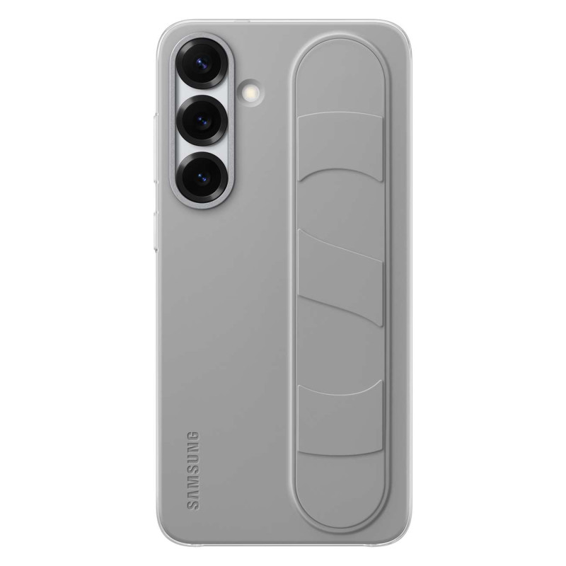 „Samsung Galaxy S25“ silikoninis dėklas su laikikliu ir stovu EF-GS931CJEGWW - pilkas