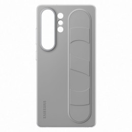 „Samsung Galaxy S25 Ultra“ stovintis ir liečiamas dėklas EF-GS938CJEGWW su laikikliu / stovu - pilkas