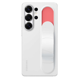 „Samsung Galaxy S25 Ultra“ silikoninis dėklas su stovu ir rankena EF-GS938CWEGWW - baltas