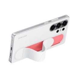 „Samsung Galaxy S25 Ultra“ silikoninis dėklas su stovu ir rankena EF-GS938CWEGWW - baltas