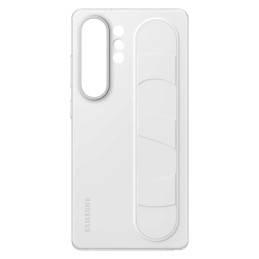 „Samsung Galaxy S25 Ultra“ silikoninis dėklas su stovu ir rankena EF-GS938CWEGWW - baltas