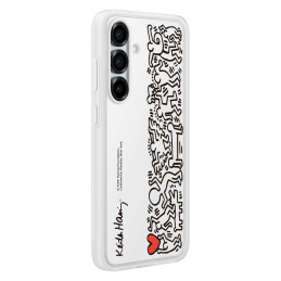 „Samsung Galaxy S25+“ atlenkiamasis dėklas EF-MS936CWEGWW – baltas