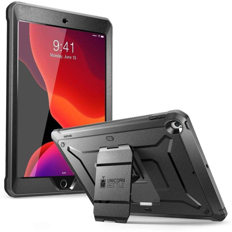 Supcase Unicorn Beetle Pro dėklas iPad 10.2& 39 & 39 2019 / 2020 / 2021 - juodas