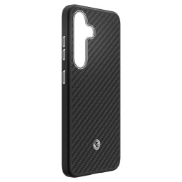 „Spigen Enzo Aramid GP-FPS936PGABW“ silikoninis dėklas su integruotu „MagFit“ žiedu, skirtas „Samsung Galaxy S25+“ – juo...