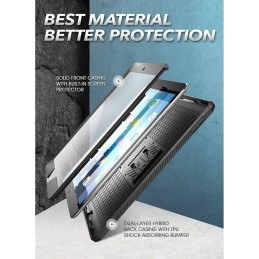 Supcase Unicorn Beetle Pro dėklas iPad 10.2& 39 & 39 2019 / 2020 / 2021 - juodas