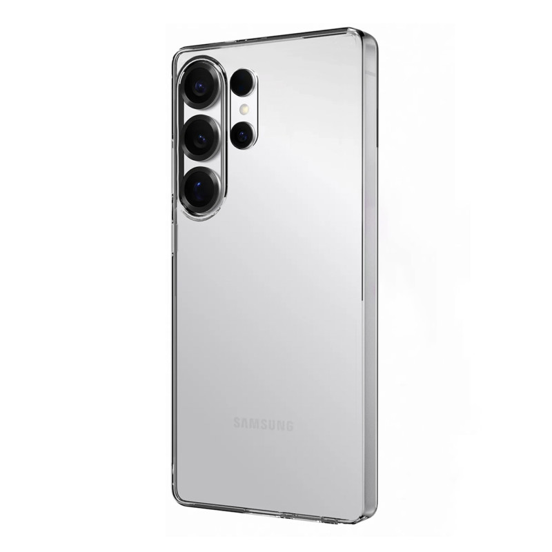 Silikoninis dėklas „Puro 03 Nude“, skirtas „Samsung Galaxy S25 Ultra“ - permatomas