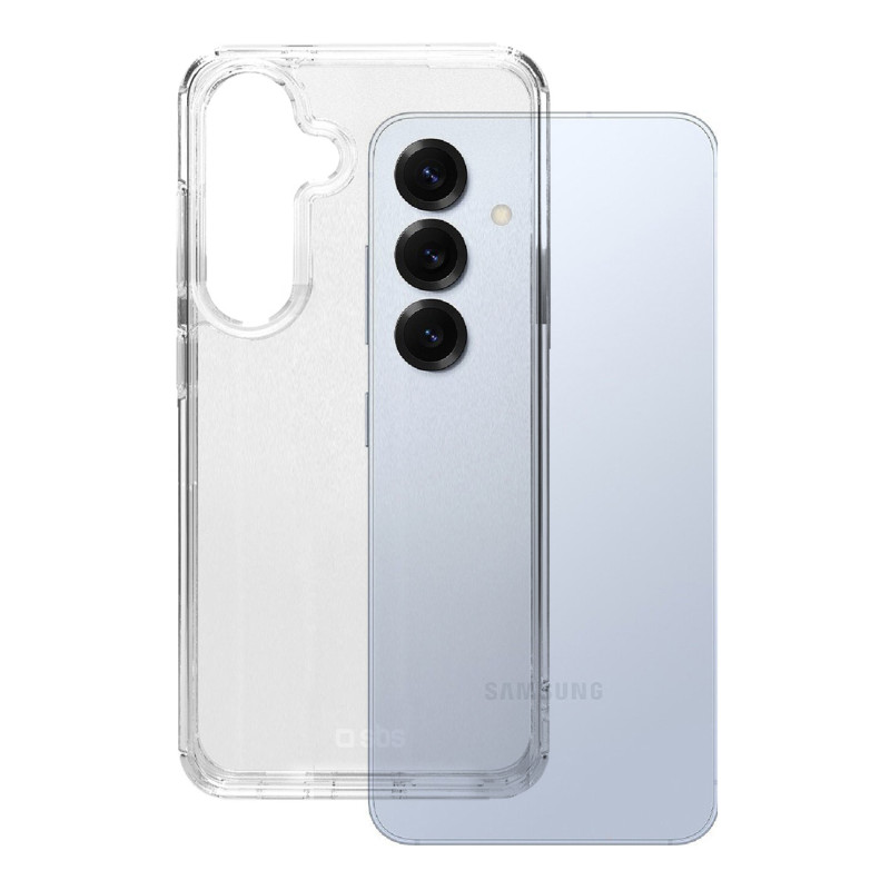 SBS D3O dėklas, skirtas „Samsung Galaxy S25+“ – skaidrus