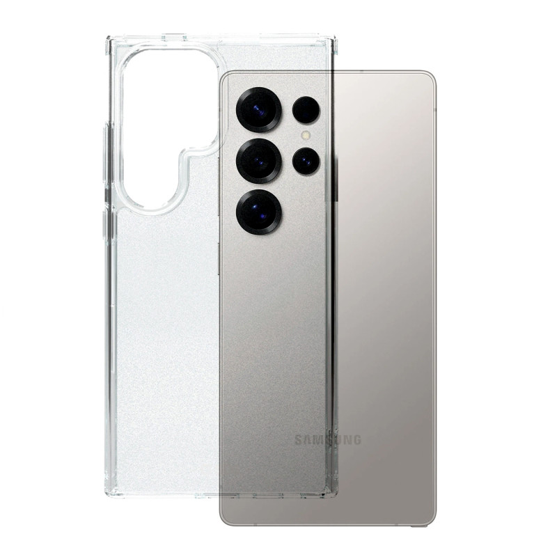 SBS D3O dėklas, skirtas „Samsung Galaxy S25 Ultra“ – skaidrus